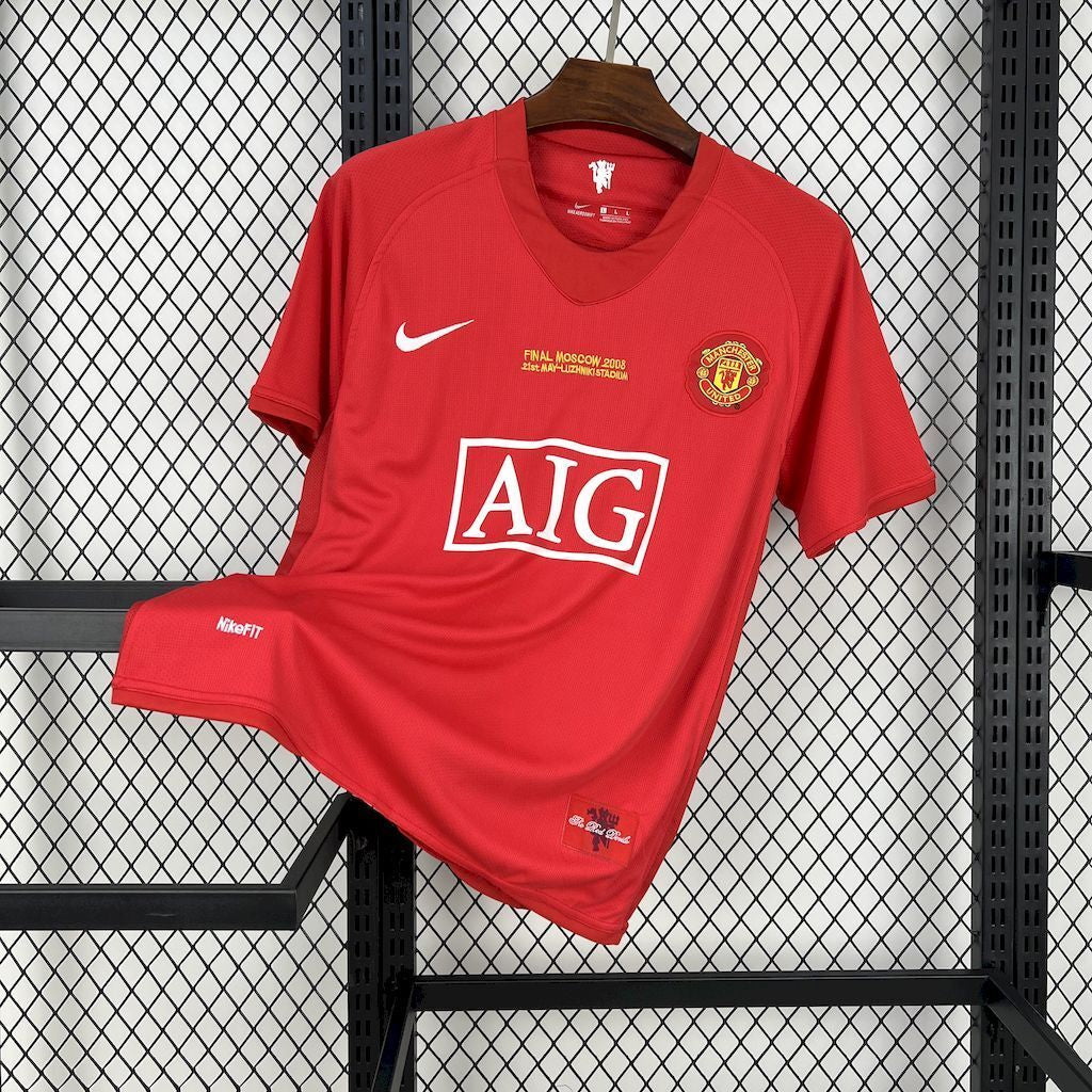 Manchester United Home Retro Jersey 07/08